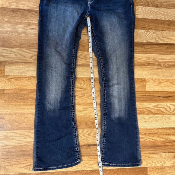 WallFlower Women Luscious Curvy Bootcut Mid-Rise Insta Stretch Juniors Jeans 11 - Picture 12 of 14